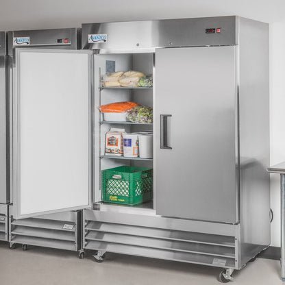 Avantco Commercial Reach-In Refrigerator (Two Door)